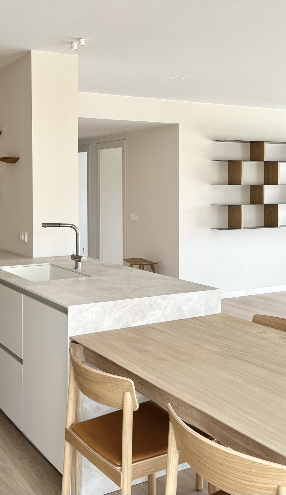 Proyecto de diseño interior realizado en un ático